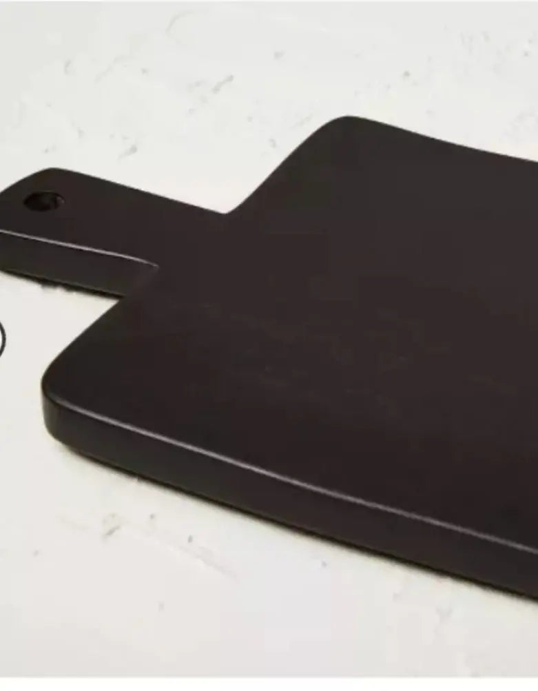 black wooden cheese serving board - 14" x 6.7" - Opalhouse™ on a white surface