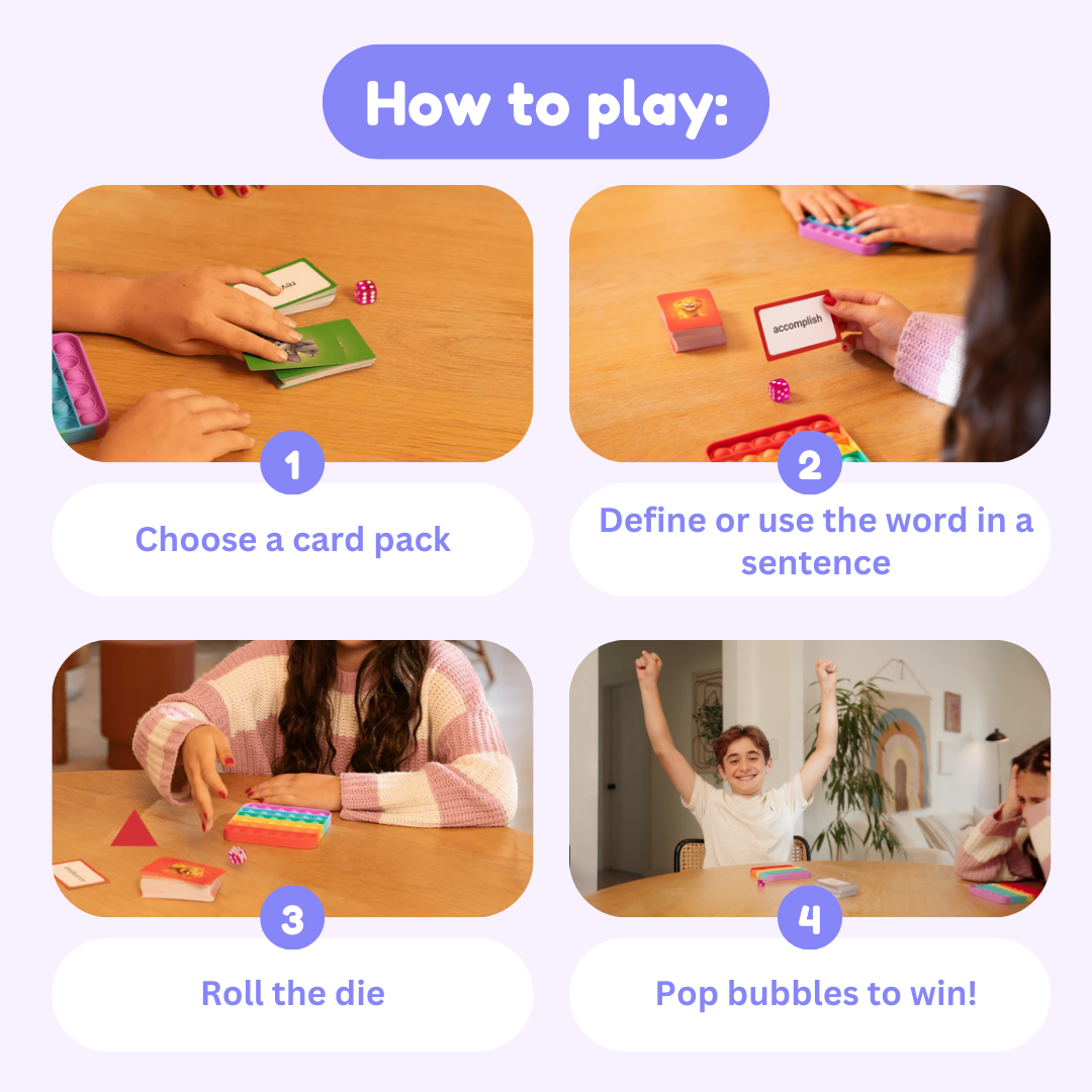 The Vocabulary Game The Fidget Games