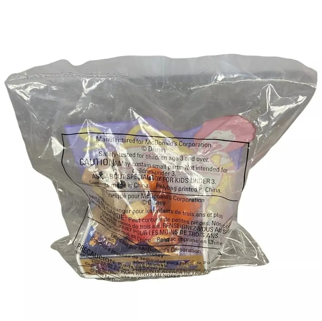 1998 Disney Mcdonalds Happy Meal Toy -Lady And The Tramp #2 New in packaging, collectible toy from Happy Meal.