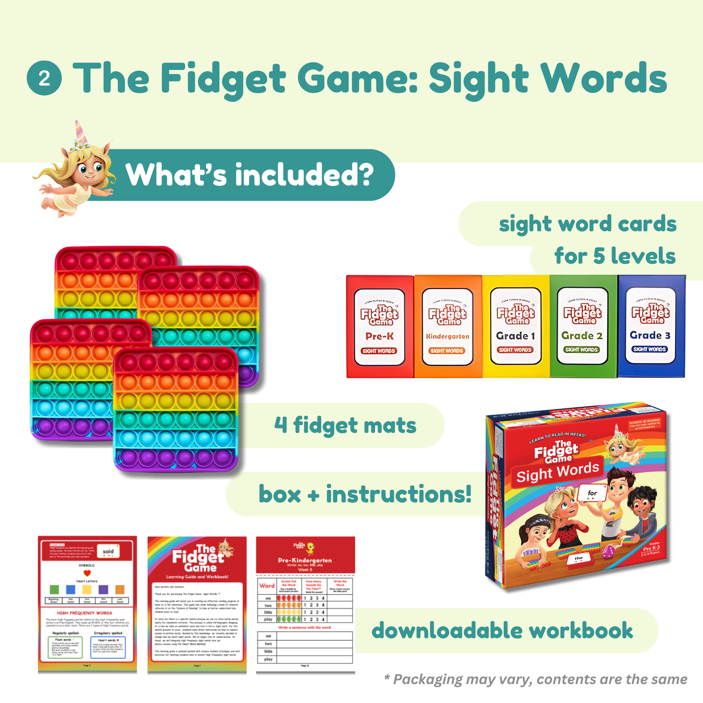 Kindergarten Shark Tank Bundle The Fidget Games