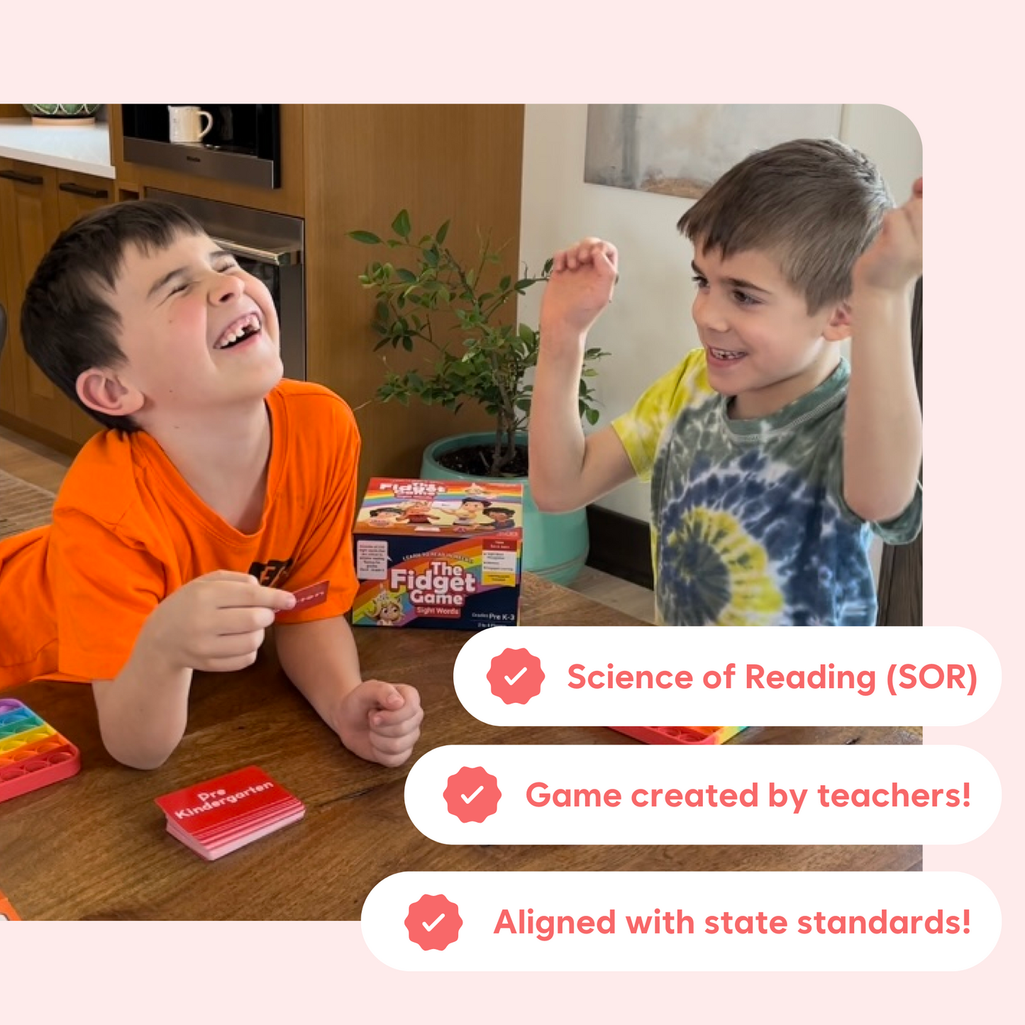 The Fidget Game: Sight Words Edition The Fidget Games