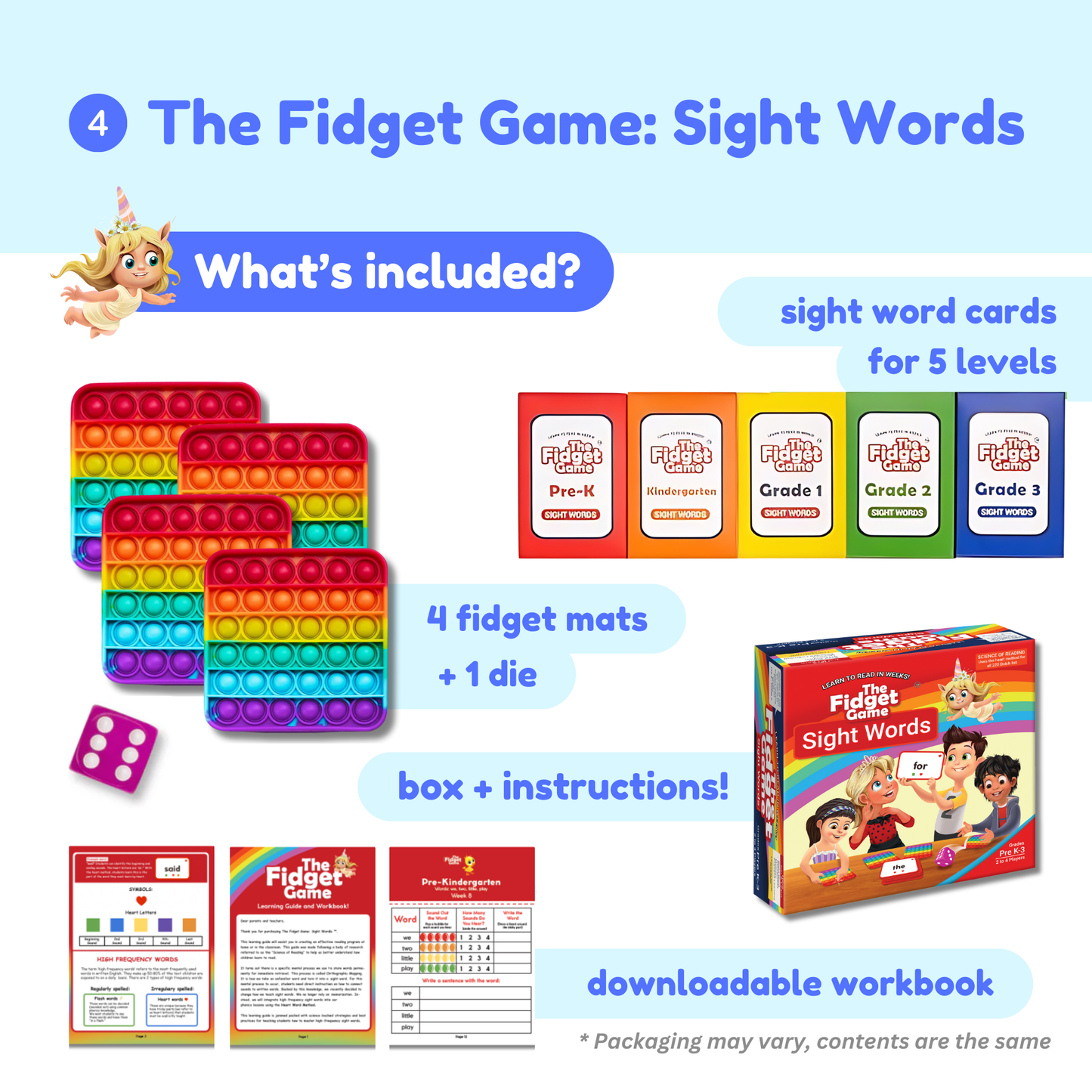 Pre-K Shark Tank Bundle The Fidget Games