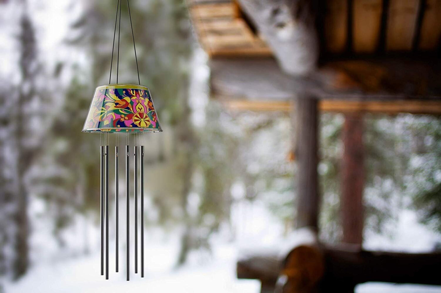Create Your Own Solar-Powered Light-up Wind Chime Kit by Surreal Brands The Shop Everything Store
