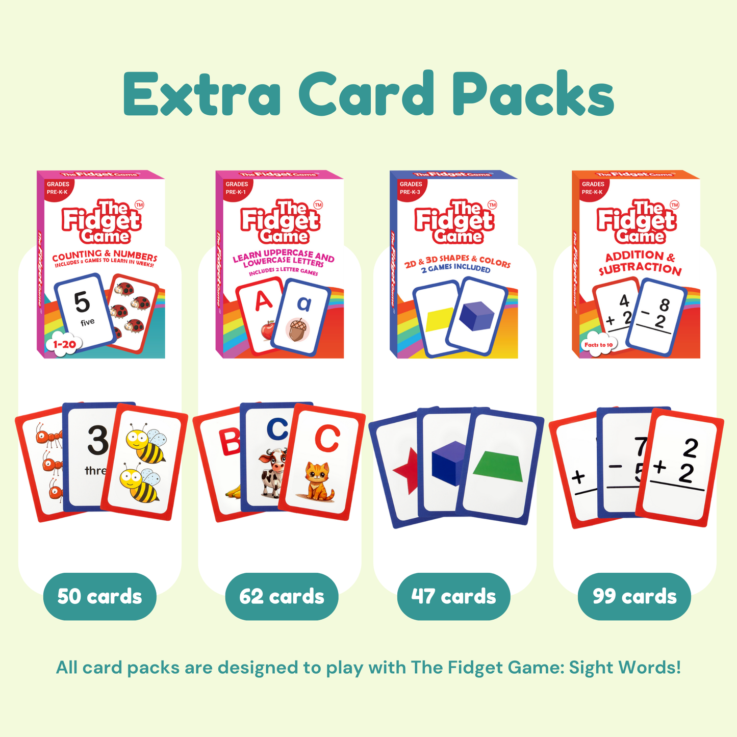 Kindergarten Shark Tank Bundle The Fidget Games