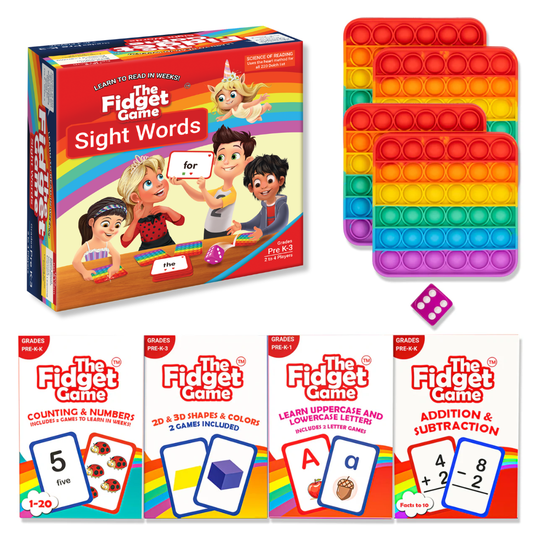 The Fidget Game: Sight Words Edition The Fidget Games