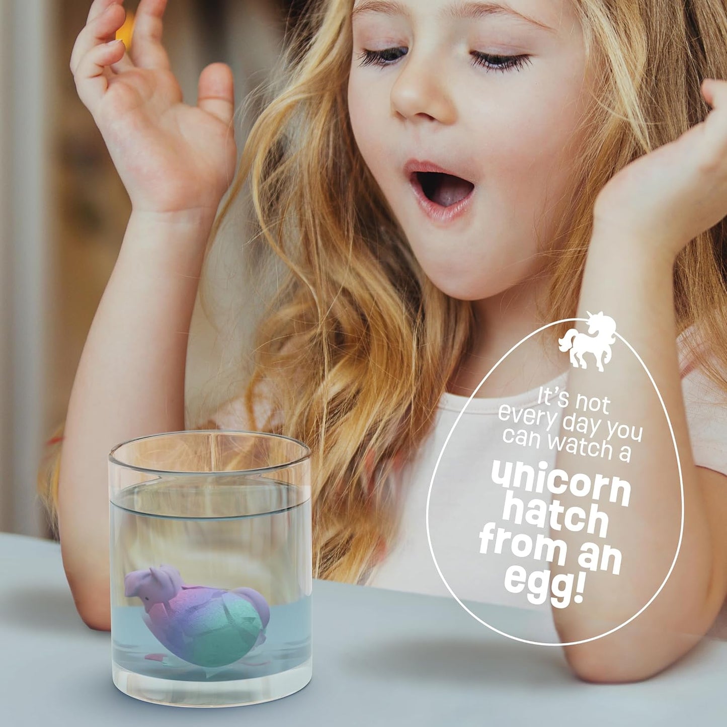 Dan&Darci Unicorn Hatching Surprise Eggs for Kids - 6 Pack - Grows 600% - Unicorn Toys for Girls & Boys by Surreal Brands The Shop Everything Store