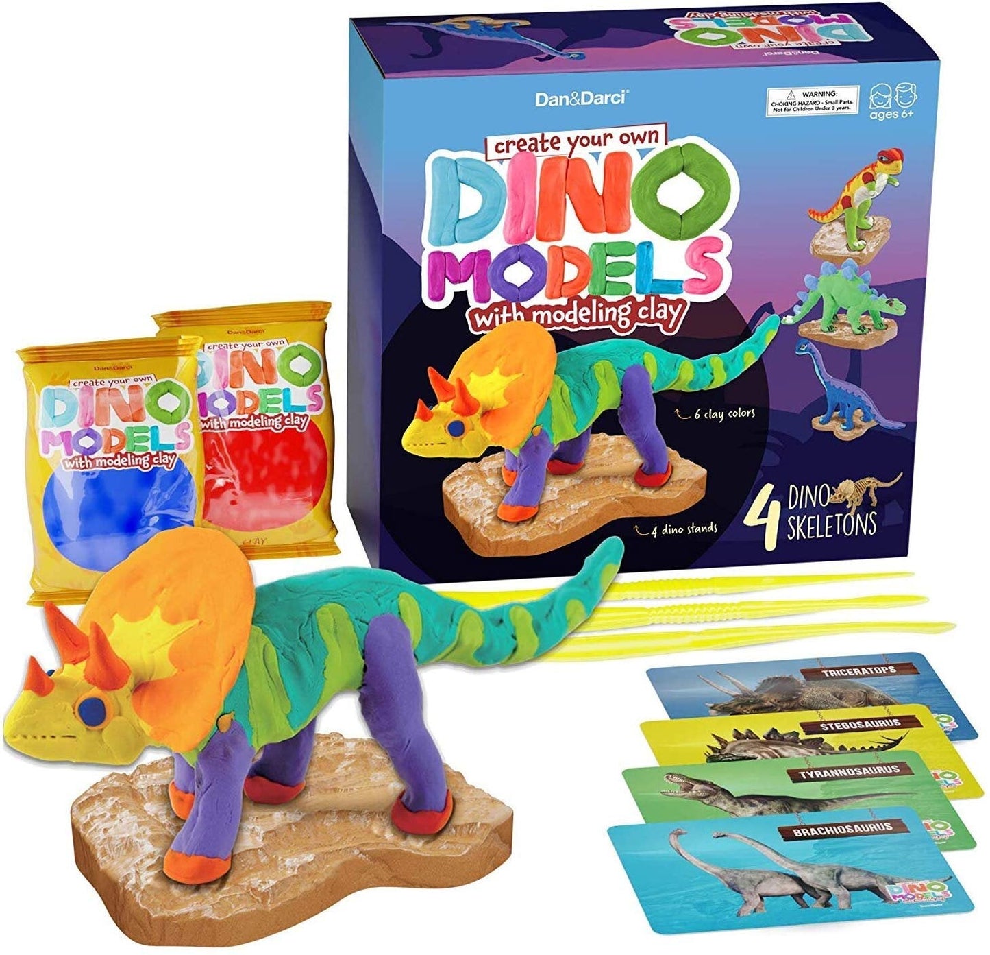 Create your own Dino Models with Modeling Clay by Surreal Brands The Shop Everything Store