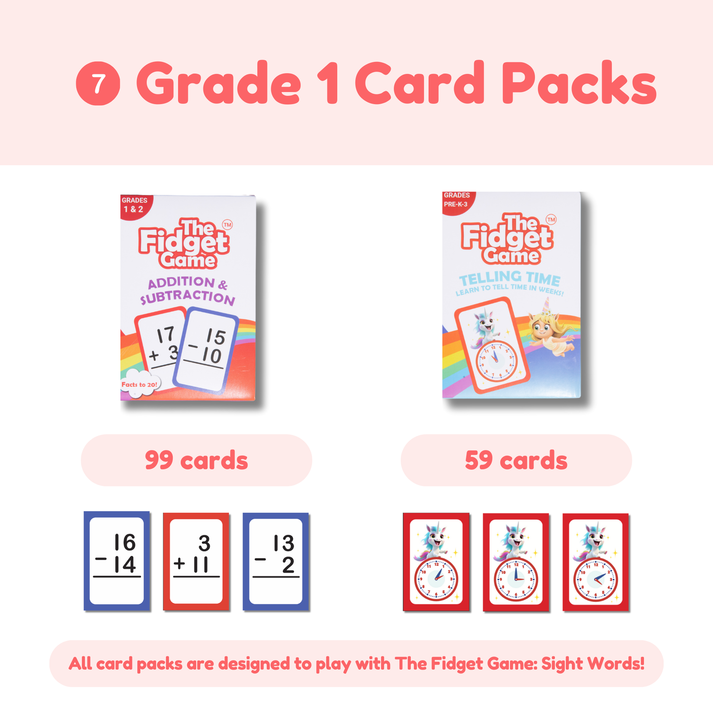 1st Grade Classroom Bundle The Fidget Games