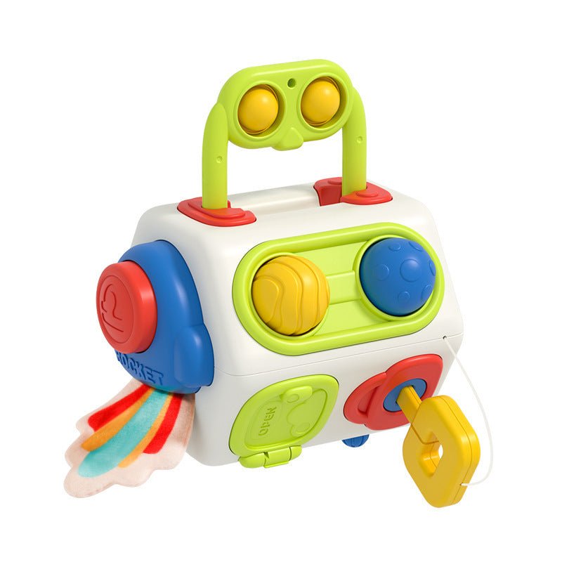 9 - in - 1 Busy Cube – Montessori Sensory Educational Toy for Toddlers - The Bargains Basement9 - in - 1 Busy Cube – Montessori Sensory Educational Toy for Toddlers
