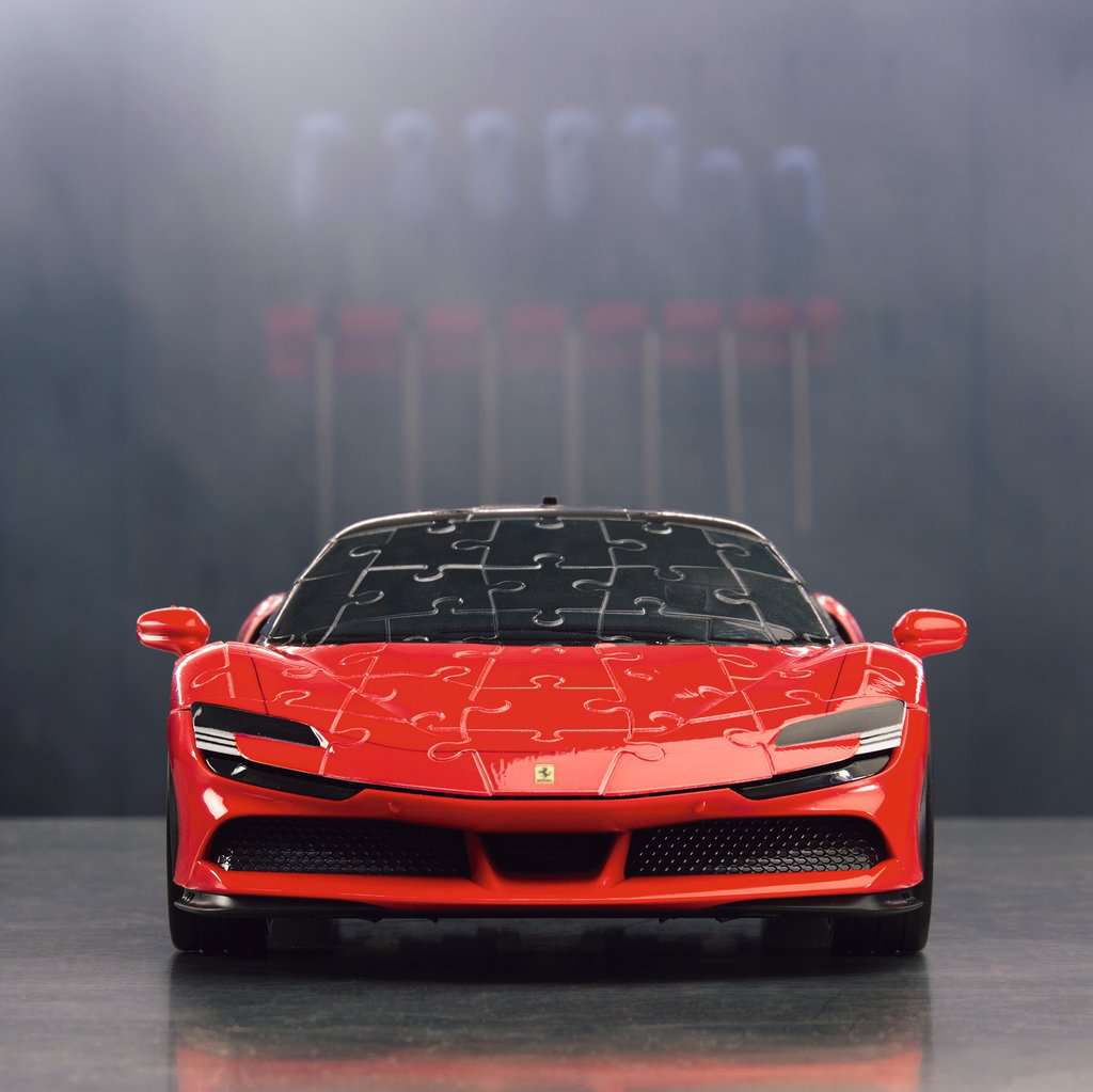 Ferrari SF90 Stradale Red 161 Piece 3D Jigsaw Puzzle Ravensburger Puzzle Merchant