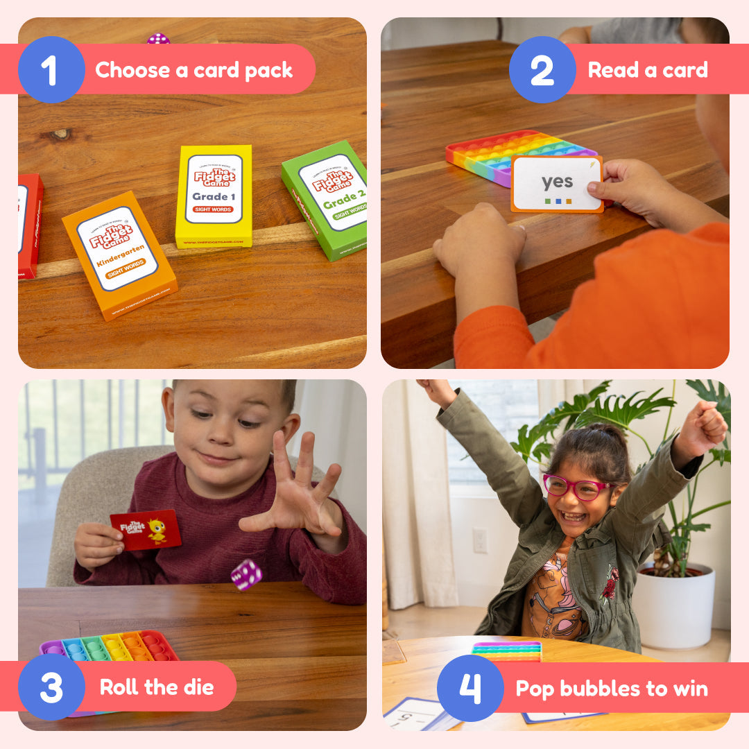 Grade 1 and 2 Bundle The Fidget Games