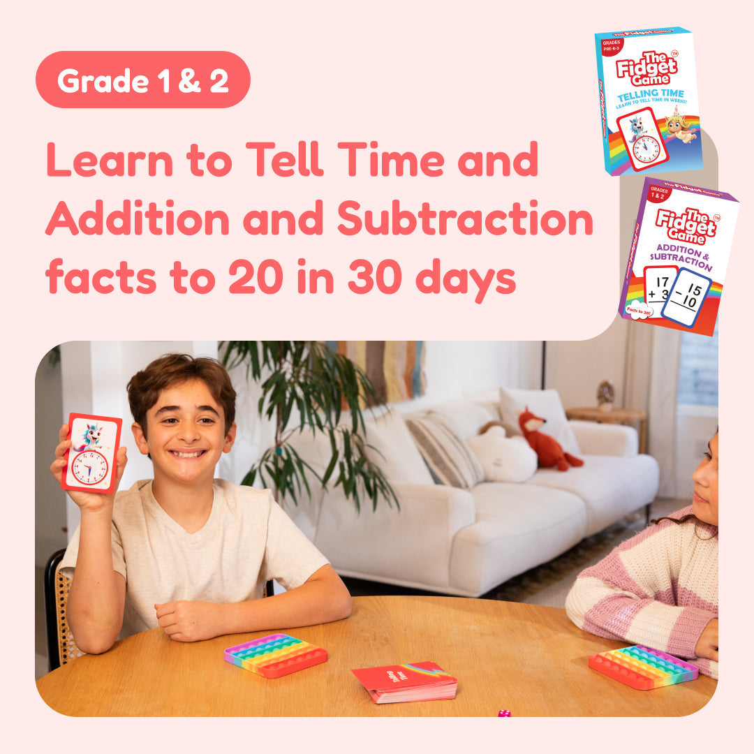 Grade 1 and 2 Bundle The Fidget Games