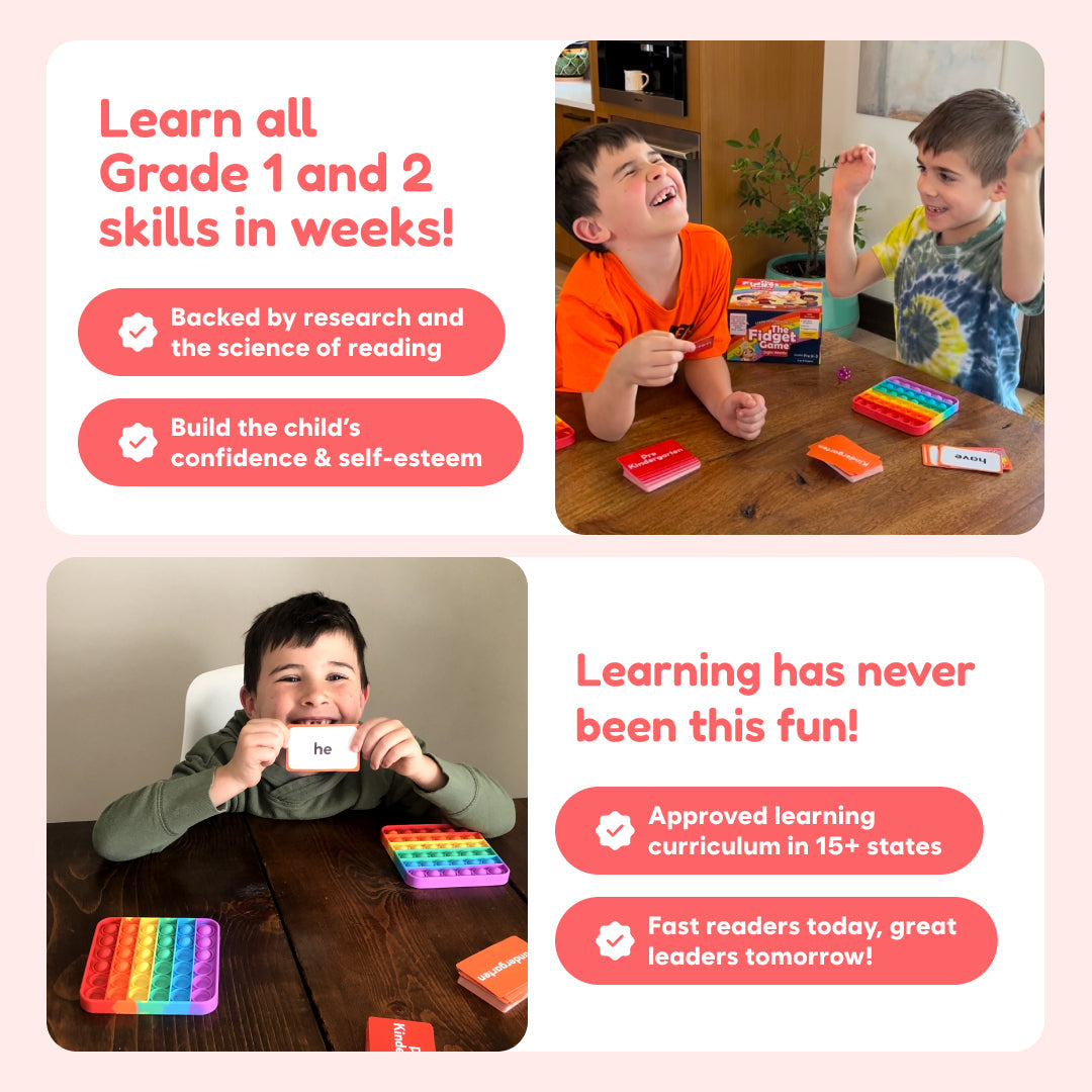 Grade 1 and 2 Bundle The Fidget Games