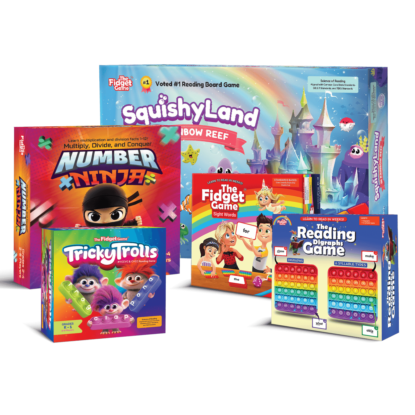 The Reading Digraphs Game The Fidget Games