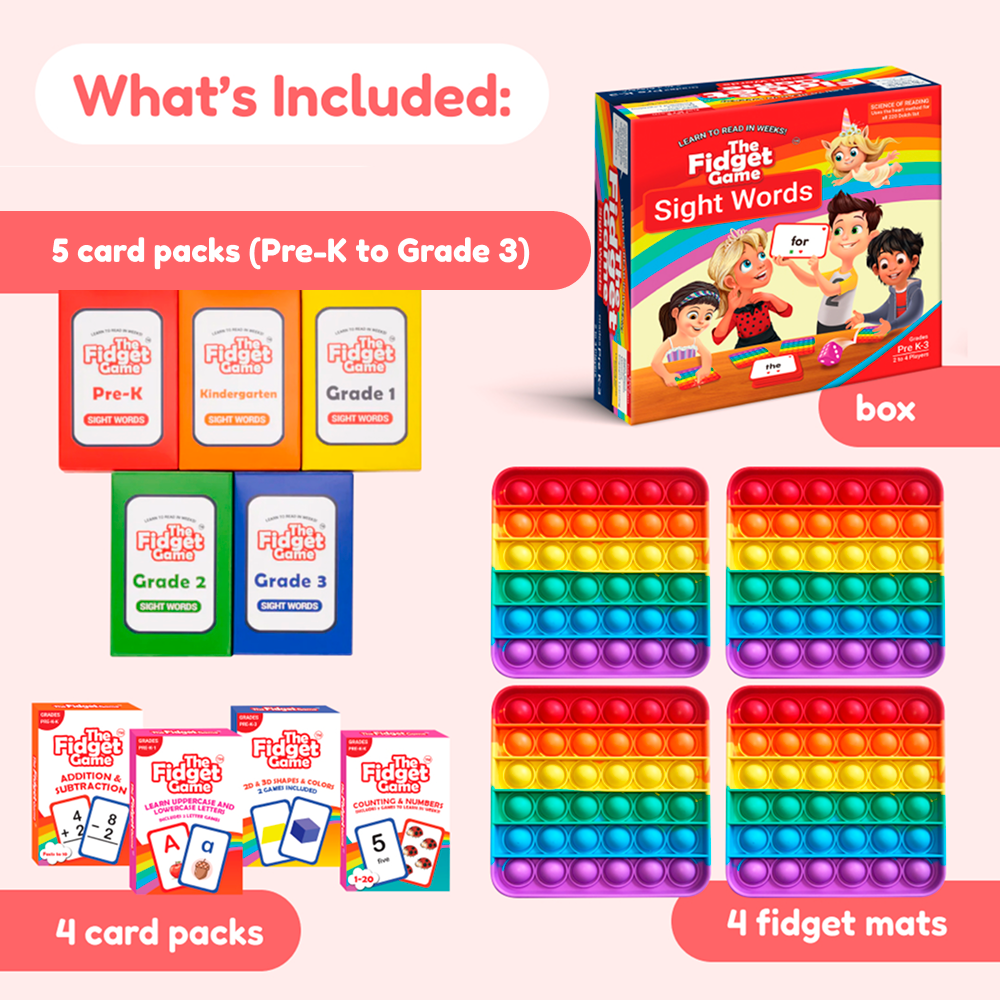 .Kindergarten Bundle The Fidget Games