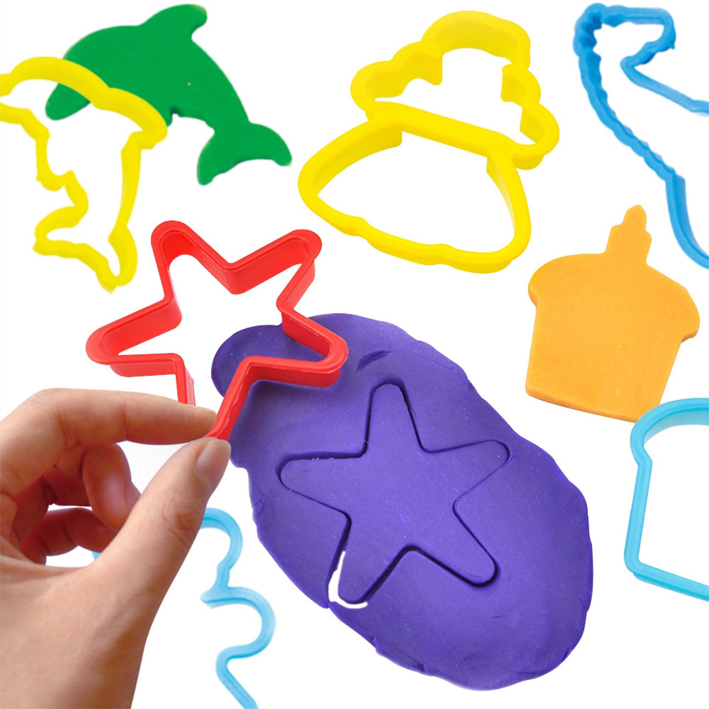 24 Piece Animal Shape Dough Tool Kit Creative Kids
