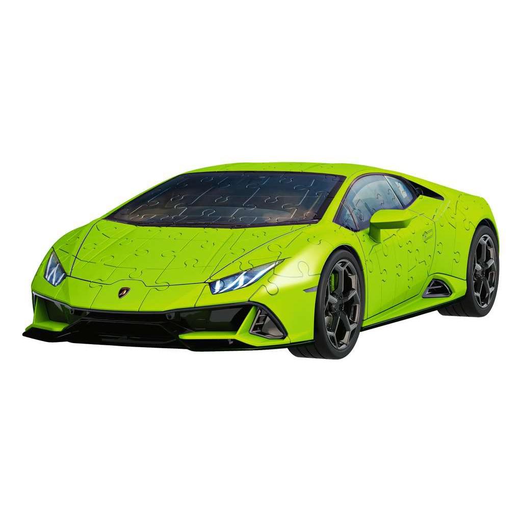 Lamborghini Huracán EVO Green 156 Piece 3D Jigsaw Puzzle Ravensburger Puzzle Merchant