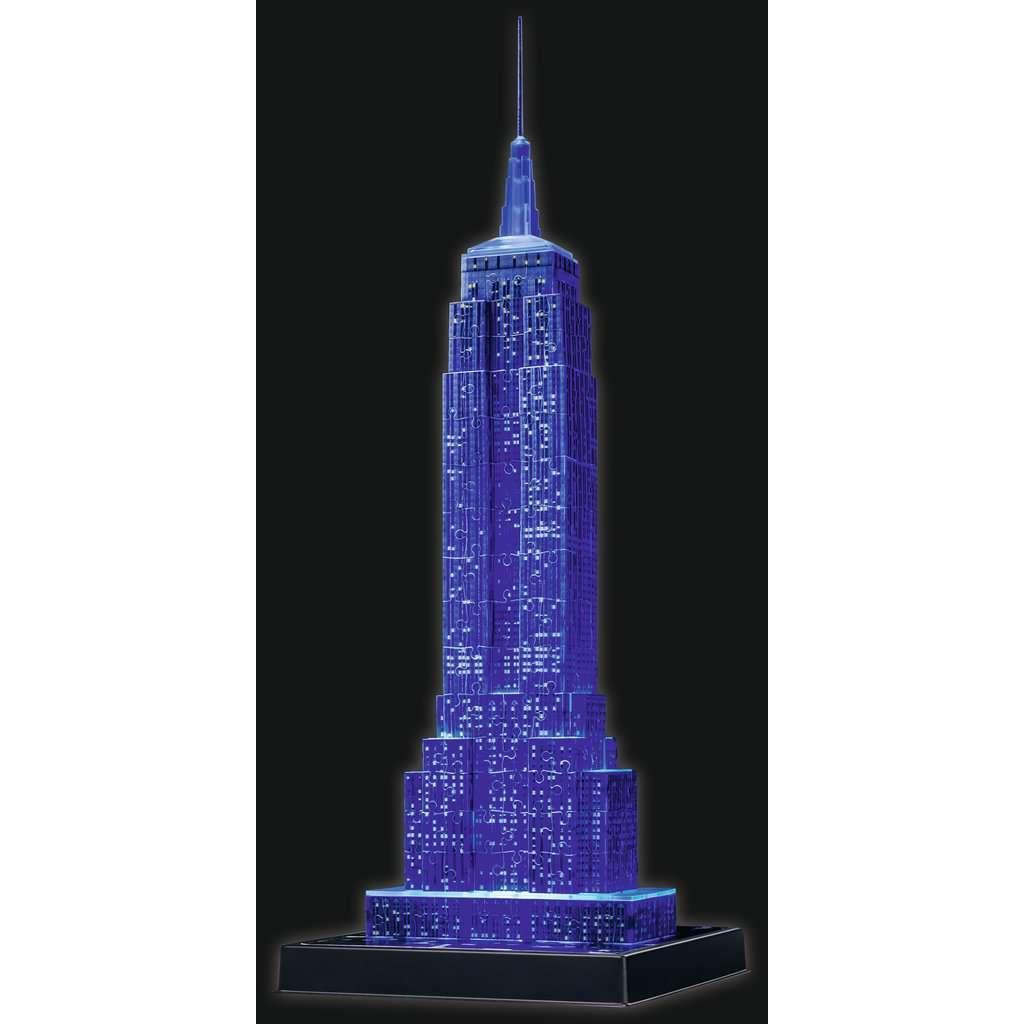 Light-Up Empire State Building 228 Piece 3D Jigsaw Puzzle Ravensburger Puzzle Merchant