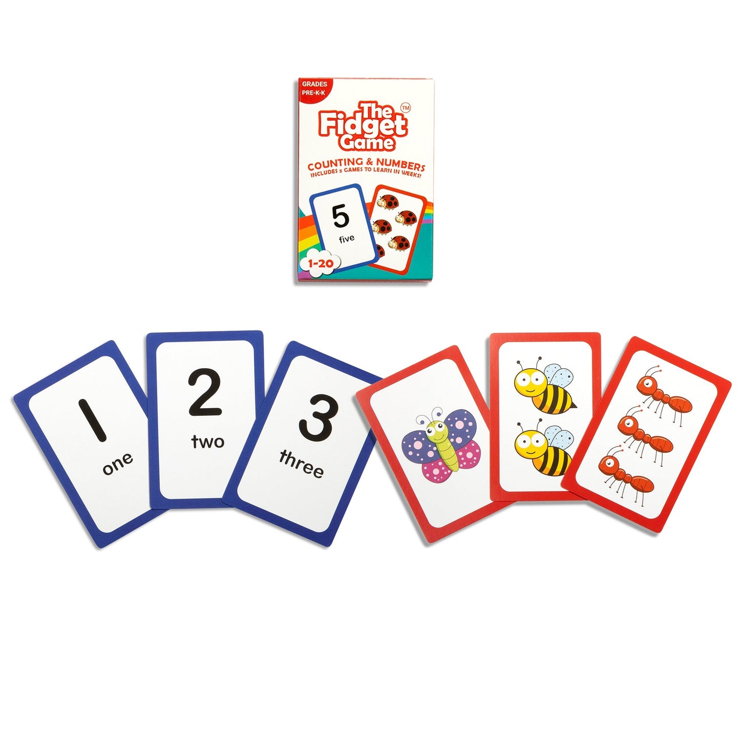 Counting & Numbers Card Pack The Fidget Games