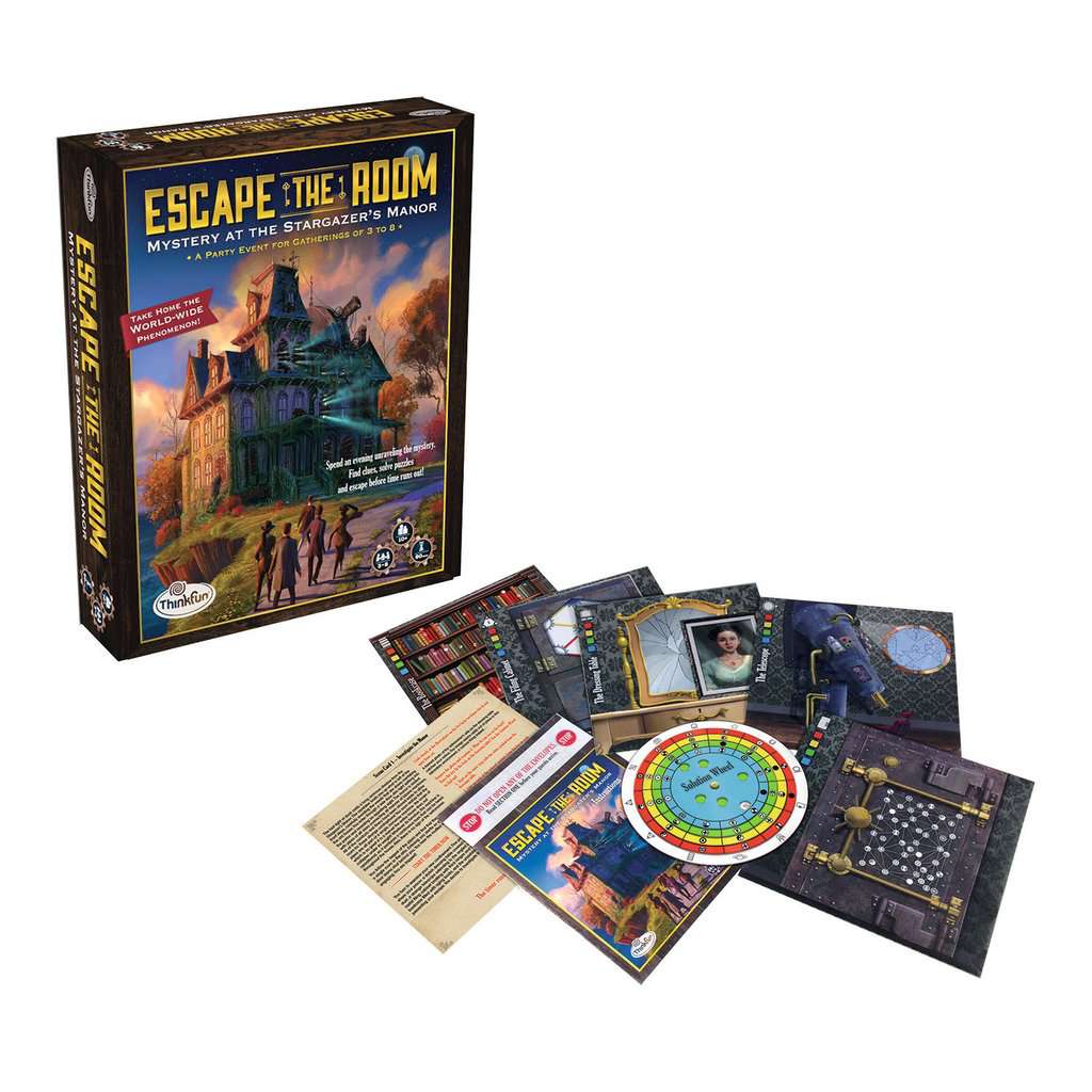 Mystery at the Stargazer's Manor - Escape the Room Game - Ravensburger Puzzle Merchant