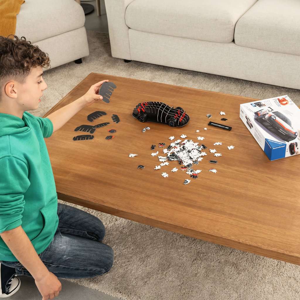 Porsche 911 GT3 Cup 152 Piece 3D Jigsaw Puzzle Ravensburger Puzzle Merchant