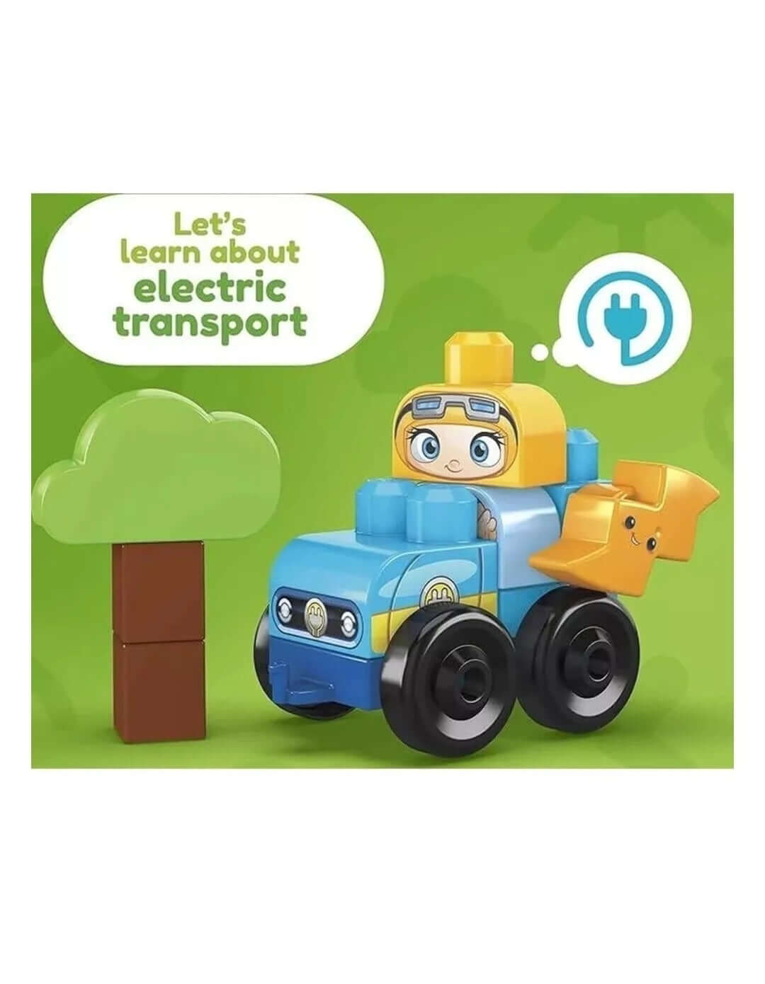 MEGA BLOKS Fisher-Price Toddler Building Blocks Green Town Playset 2021 NRFB - The Bargains Basement