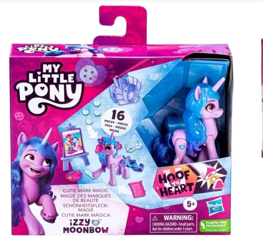 My Little Pony MLP Cutie Mark Magic Izzy Moonbow Hoof to Heart NIB New - The Bargains Basement