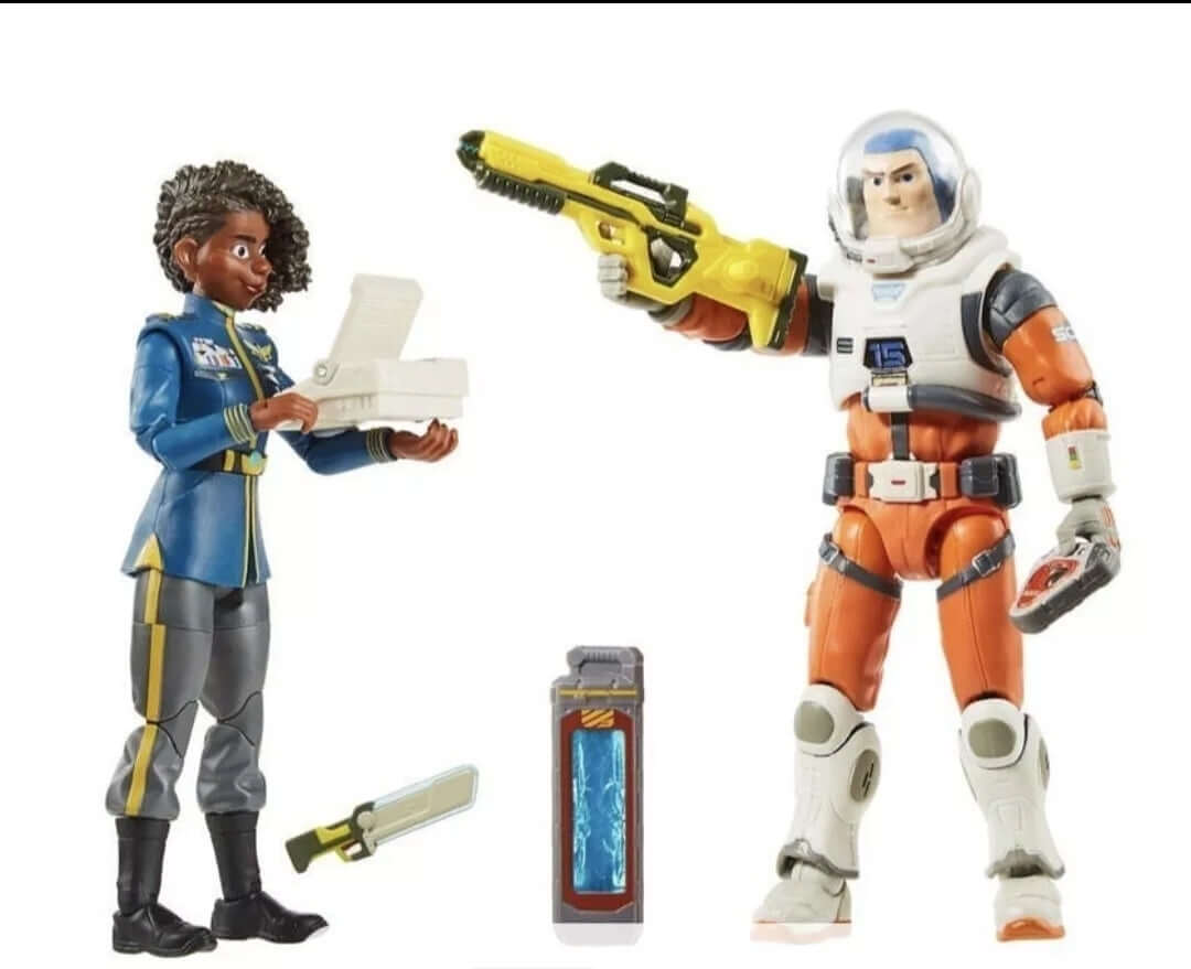 Disney Pixar Lightyear 2022 Alpha Class Buzz & Alisha Hawthorne 2 Pack Set BNIB - The Bargains Basement