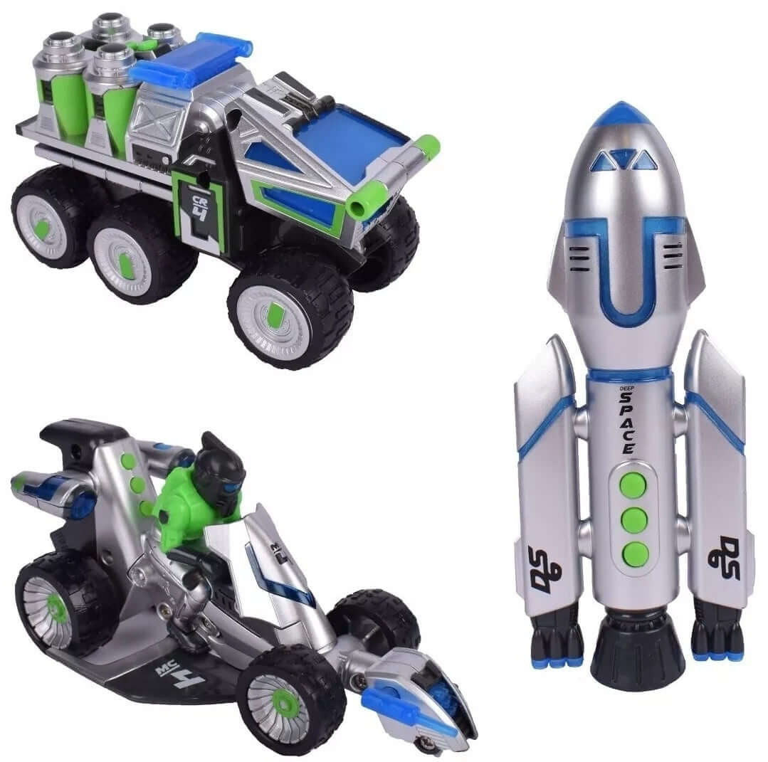 Space Maxx - Mini Space Vehicles - 3pk - The Bargains Basement