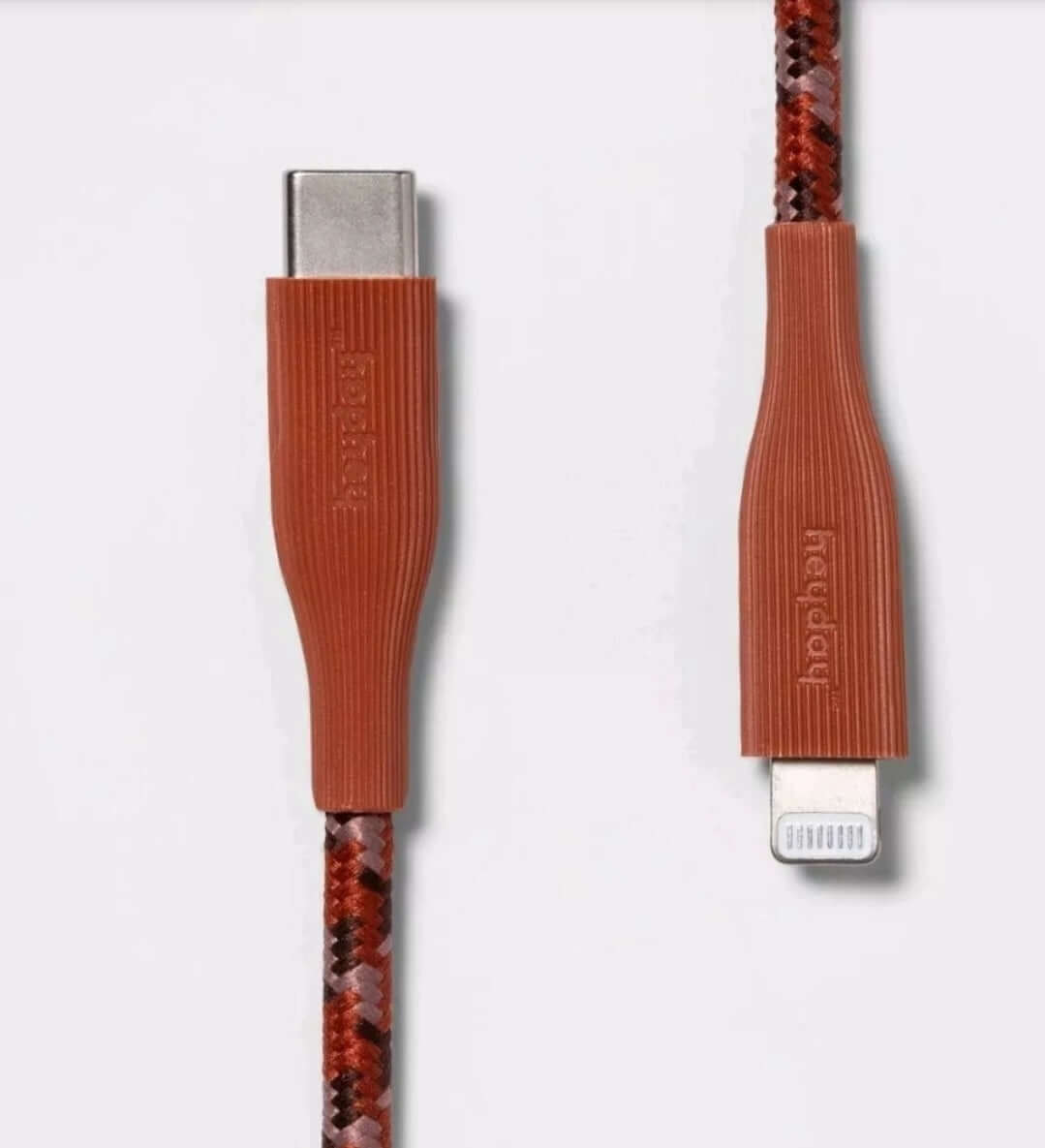 NEW! Heyday Charging Cable LTNG to USB-C Braided Cable iPhone - 6ft - The Bargains Basement