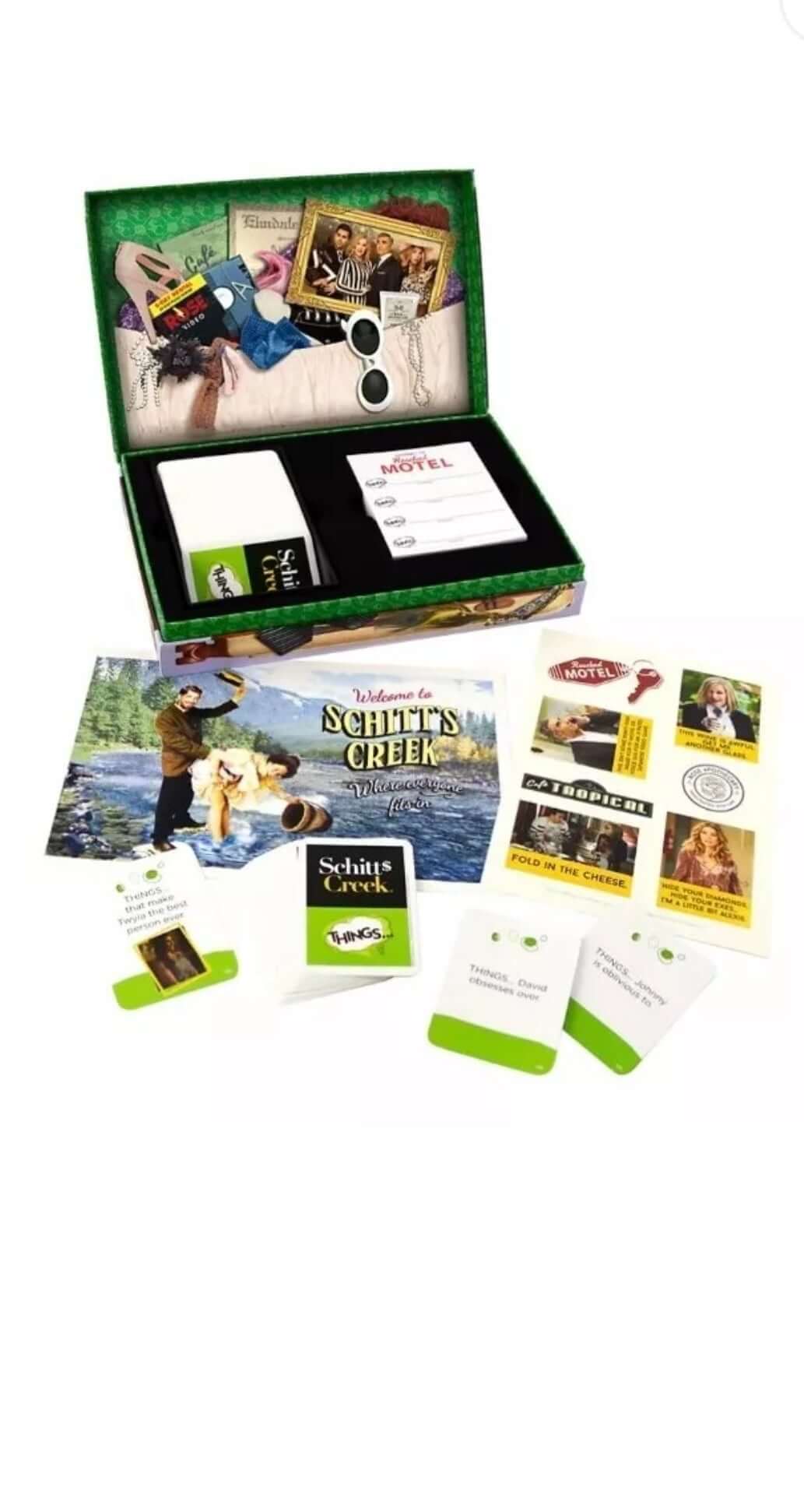 Schitt’s Creek PlayMonster THINGS Exclusive Edition Board Game NEW SEALED - The Bargains Basement