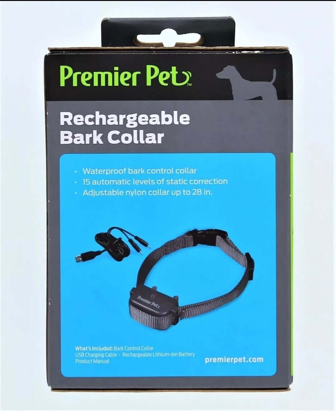 NEW Premier Pet Rechargable bark collar GBC00-16296 - The Bargains Basement