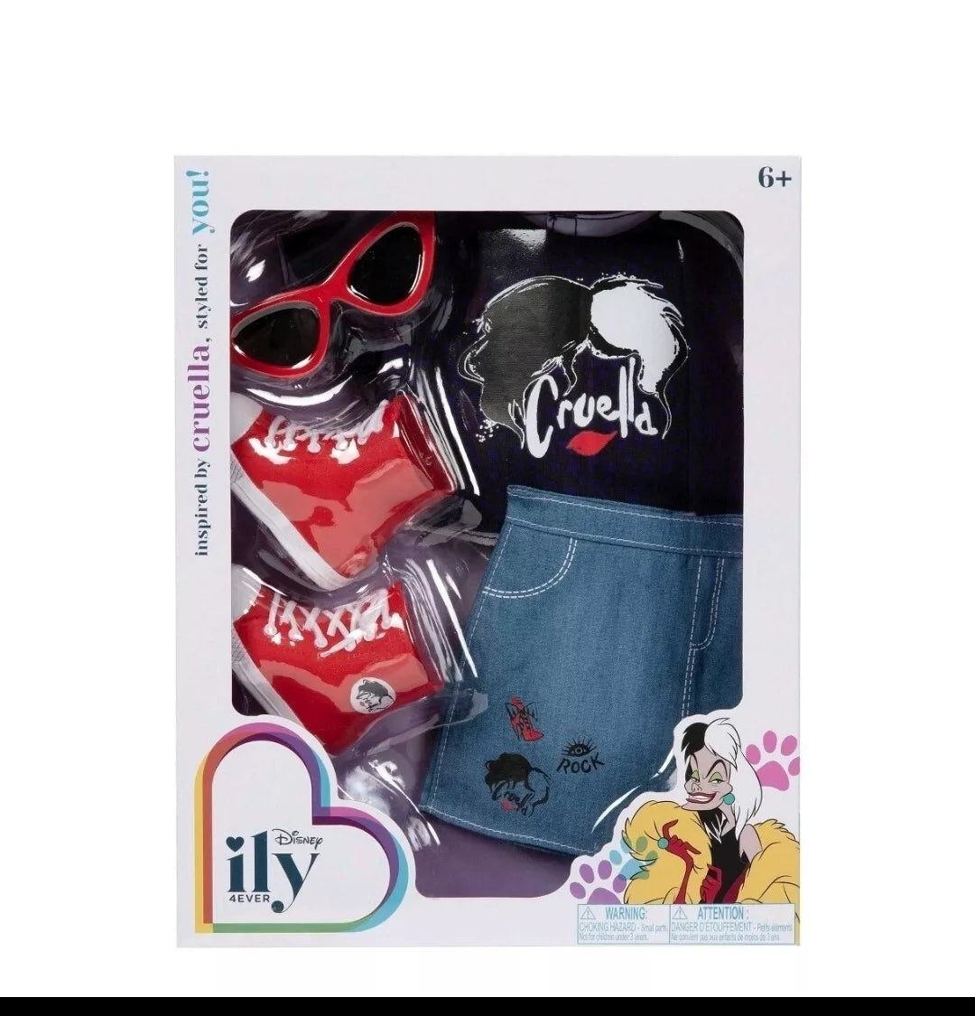Disney ily 4EVER - Inspired by Cruella Accessories Set Jakks Pacific