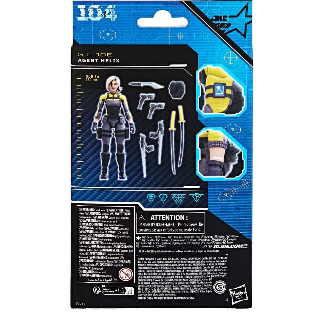 G.I. Joe Classified Series Agent Helix Action Figure - The Bargains Basement