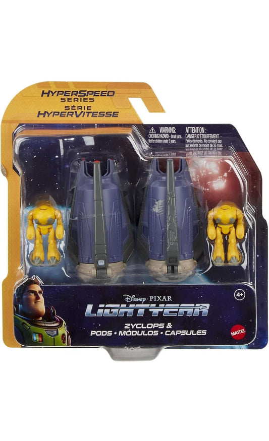 Disney and Pixar Lightyear Hyperspeed Series Zyclops & Pods - The Bargains Basement