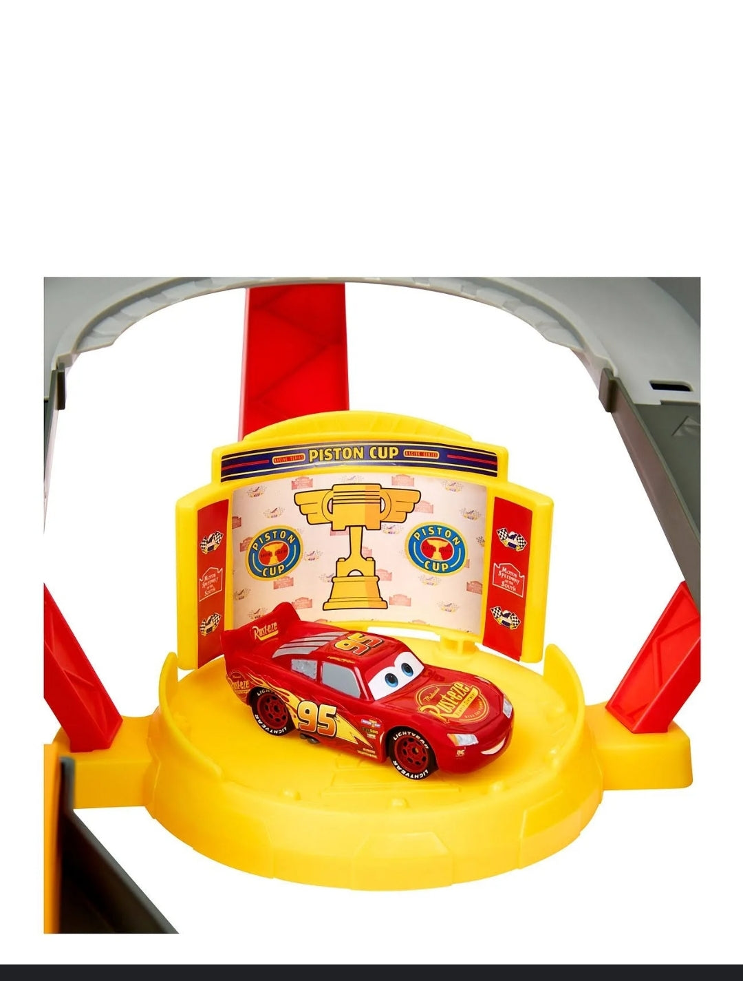 Disney Pixar Cars Piston Cup Action Speedway Playset( Box a little beat up) - The Bargains Basement