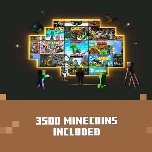 Minecraft Deluxe (Includes 3500 Minecoins) - The Bargains Basement