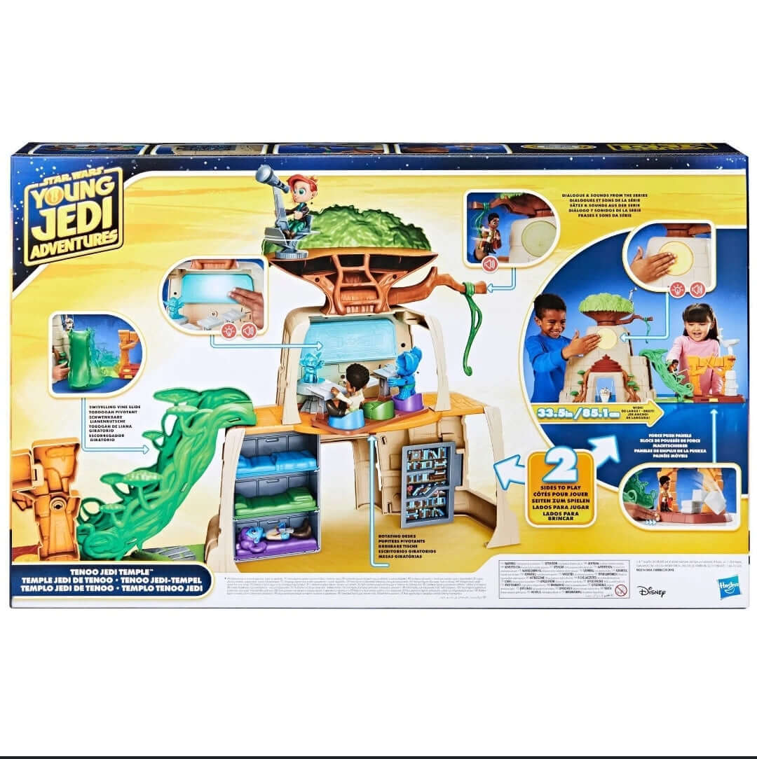 Star Wars Young Jedi Adventures Tenoo Jedi Temple Playset - The Bargains Basement