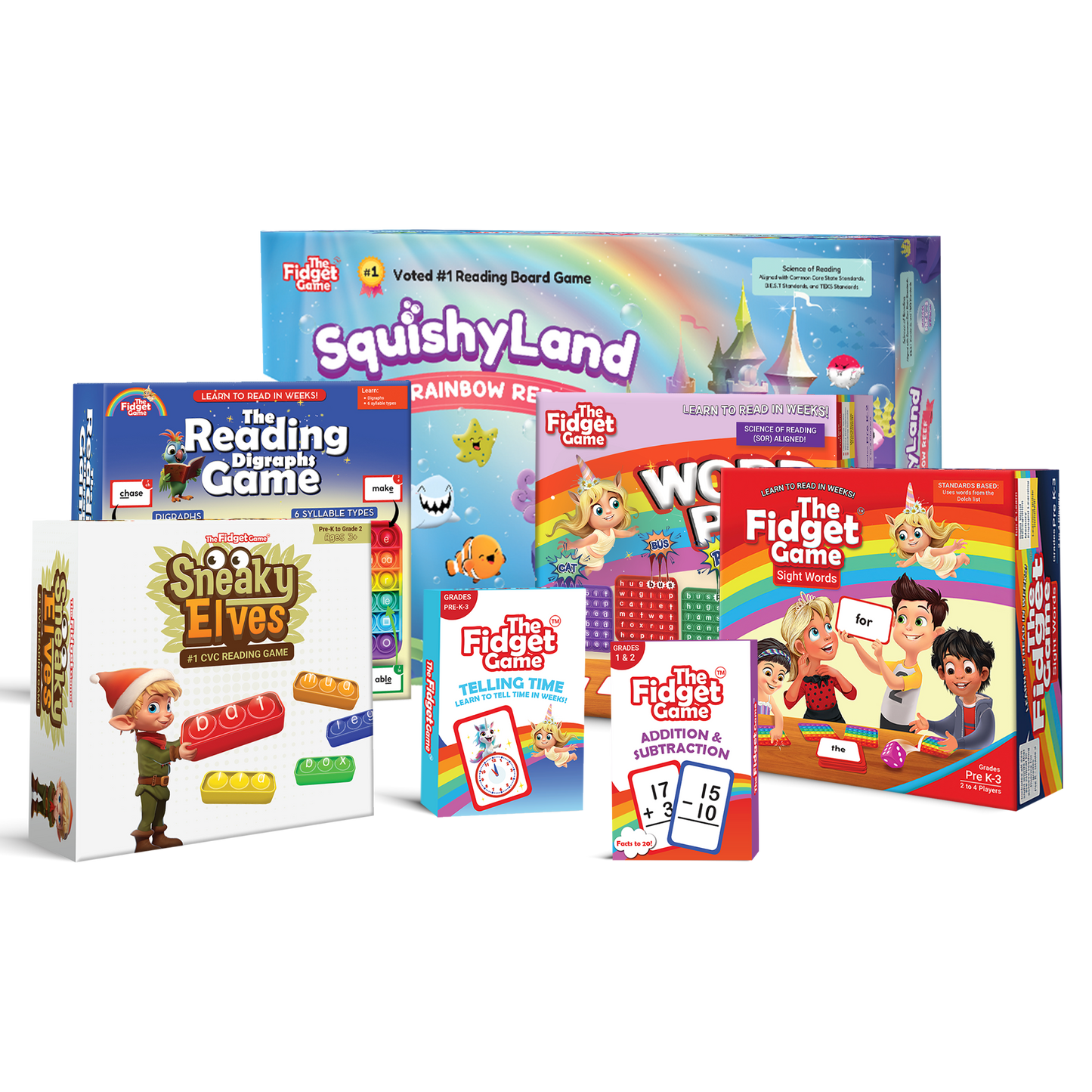 The Fidget Game: Sight Words Edition The Fidget Games