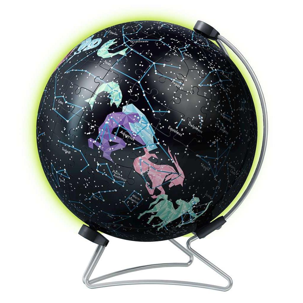 Starglobe "Glow in the Dark" 190 Piece 3D Jigsaw Puzzle Ravensburger Puzzle Merchant