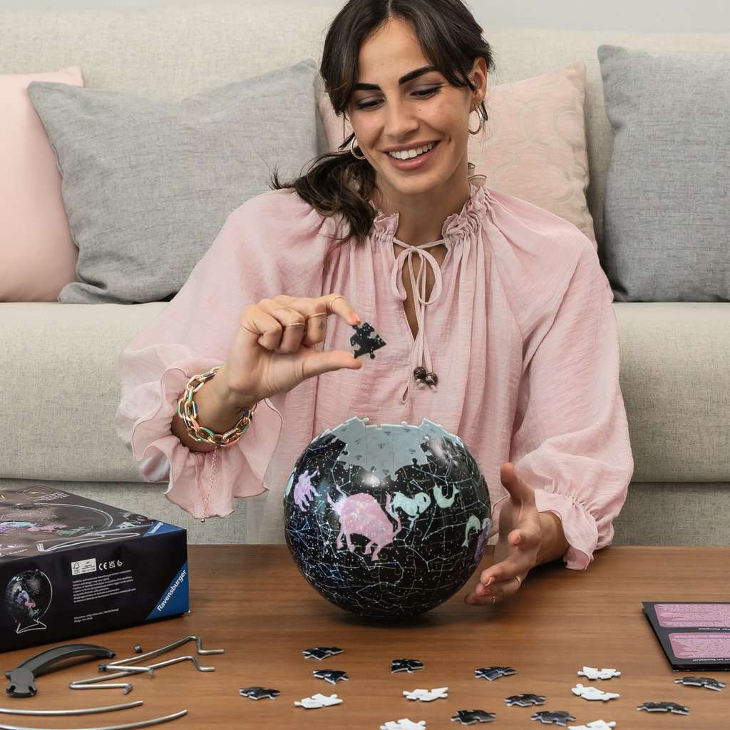 Starglobe "Glow in the Dark" 190 Piece 3D Jigsaw Puzzle Ravensburger Puzzle Merchant