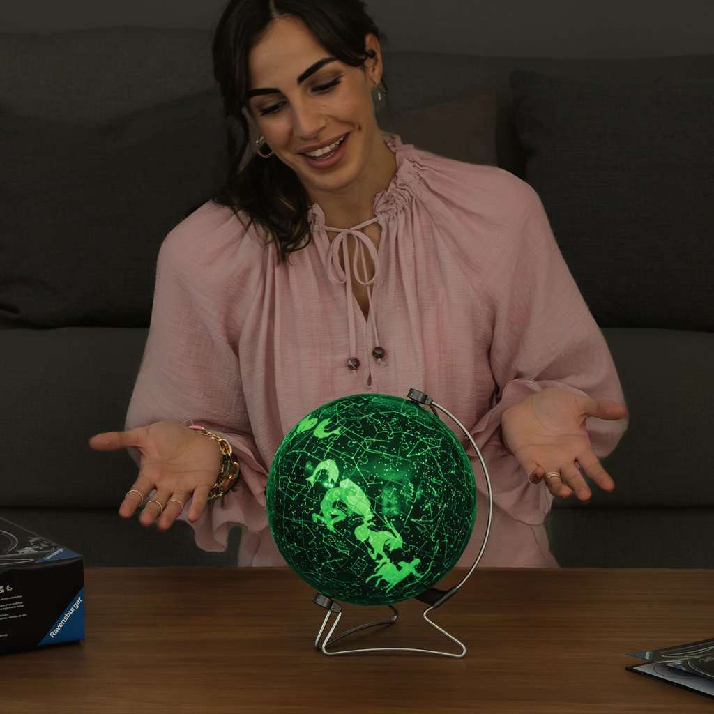 Starglobe "Glow in the Dark" 190 Piece 3D Jigsaw Puzzle Ravensburger Puzzle Merchant