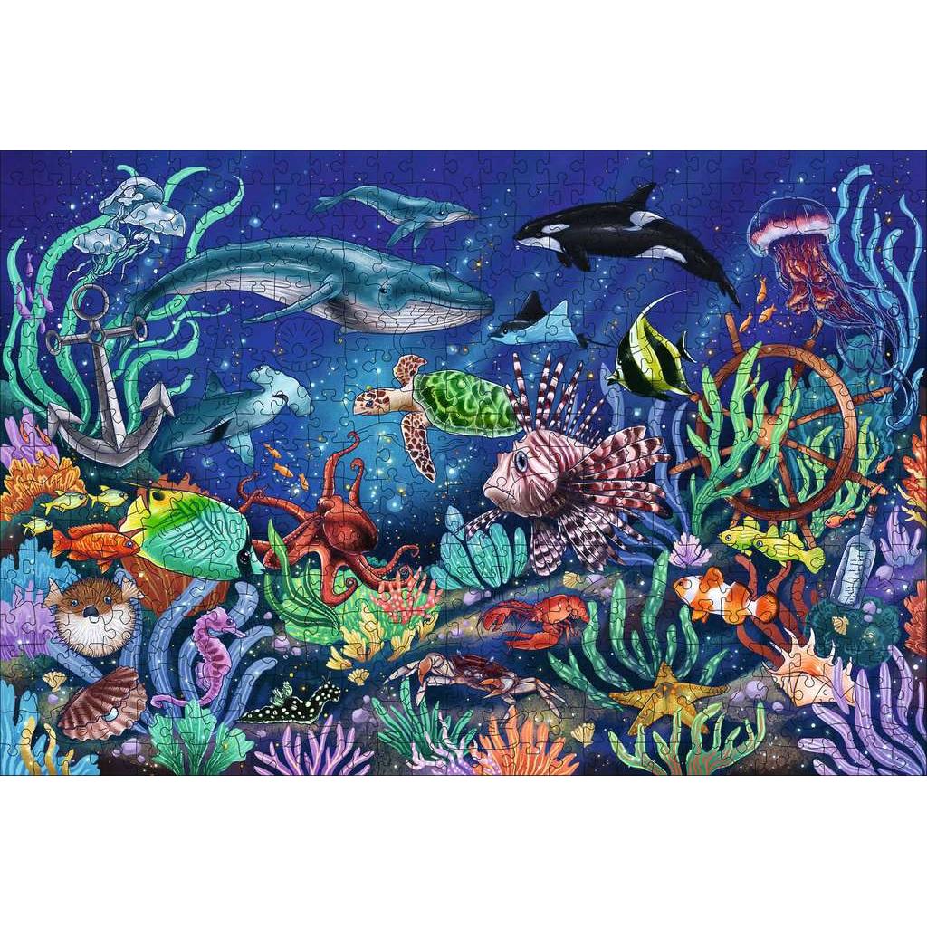 Under the Sea 500 Piece Wood Jigsaw Puzzle Ravensburger Puzzle Merchant