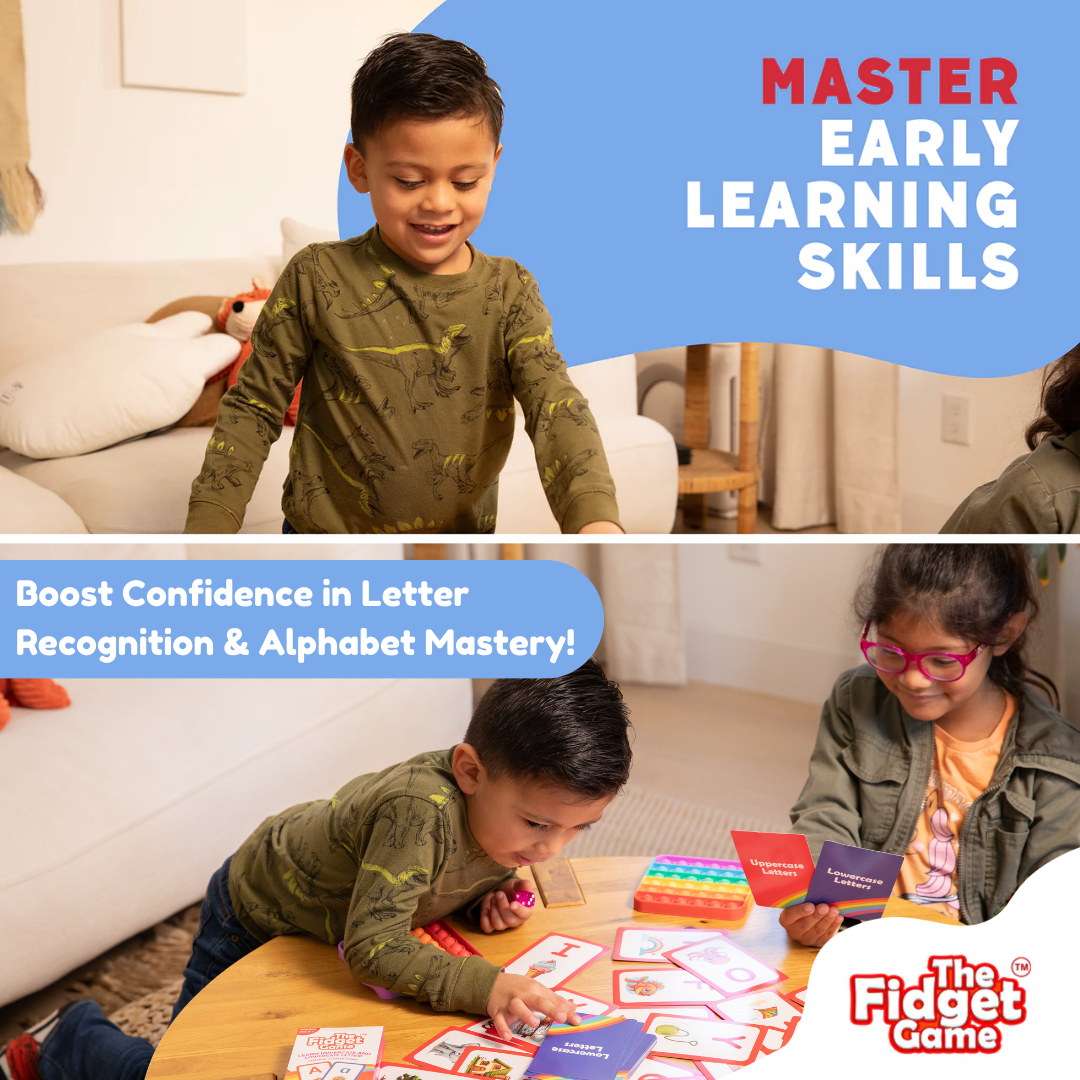 .ABC: Learn Uppercase & Lowercase Letters Card Pack The Fidget Games