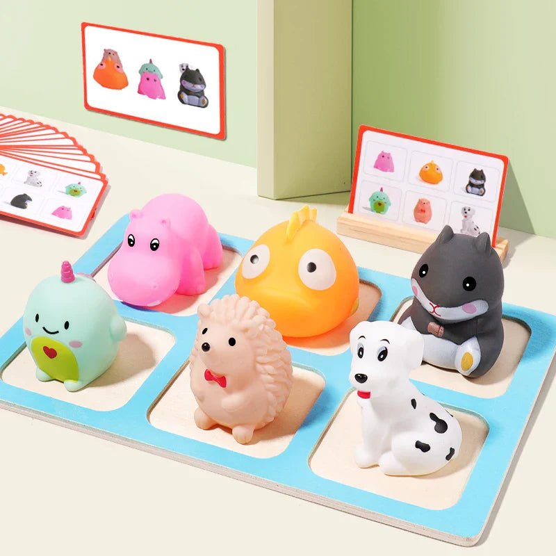 Animal Matching Game Sensory Educational Toy - The Bargains BasementAnimal Matching Game Sensory Educational Toy