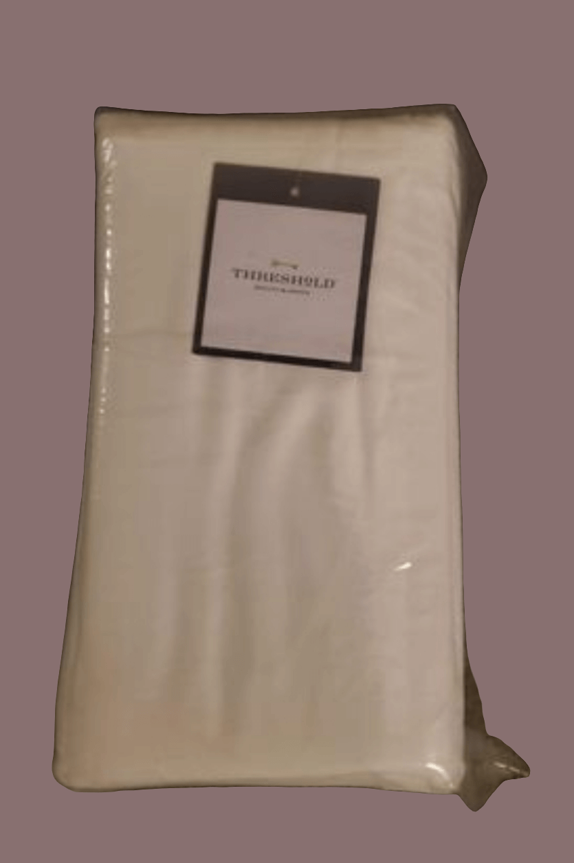 Threshold white king fitted sheet - The Bargains Basement