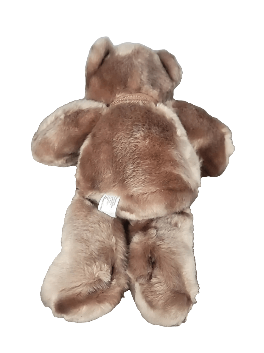 Floppy Brown Bear with Brown Tie Unbranded Very Soft - The Bargains Basement
