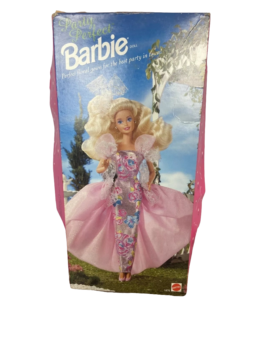 Party Perfect Barbie Doll, 1992 Edition, Mattel #1876, Sepcial Edition - The Bargains Basement