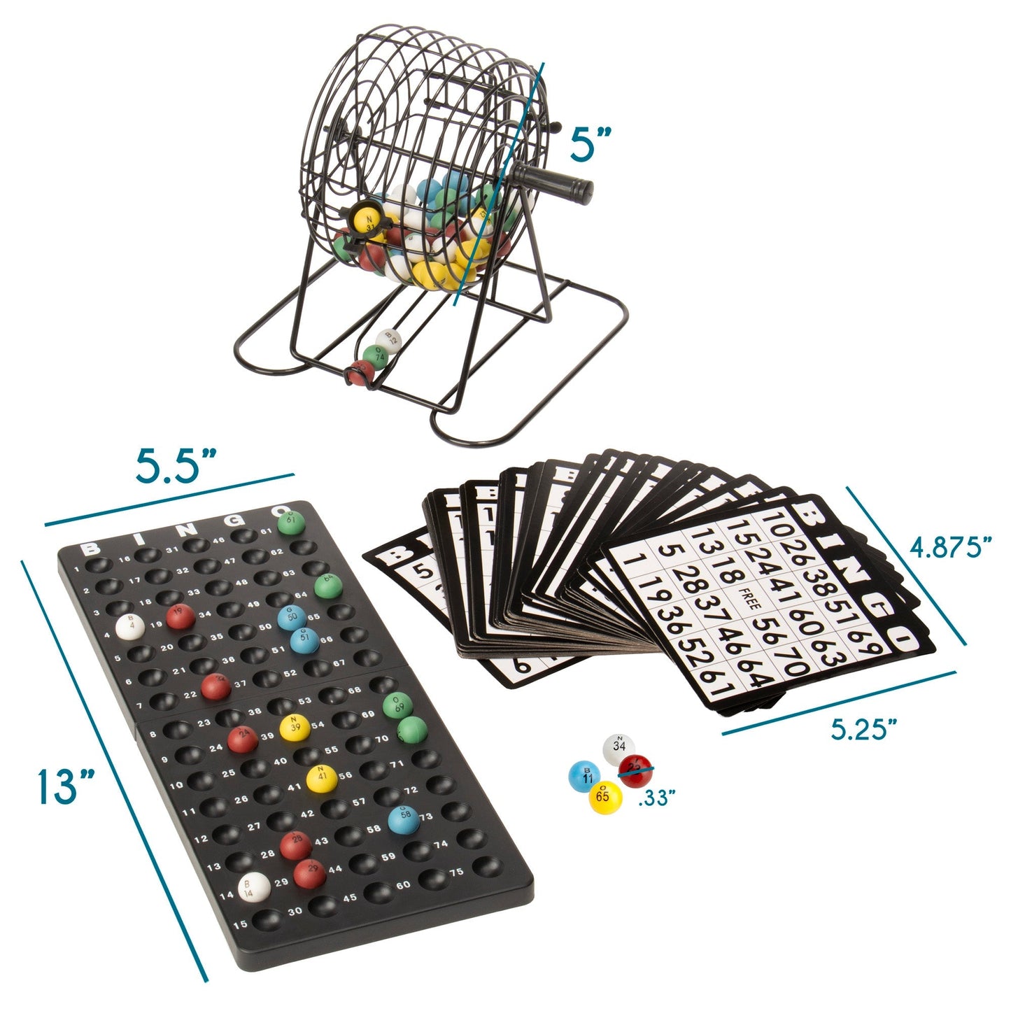 Deluxe Bingo Game Set - Perfect for 50 Players - The Bargains BasementDeluxe Bingo Game Set - Perfect for 50 Players
