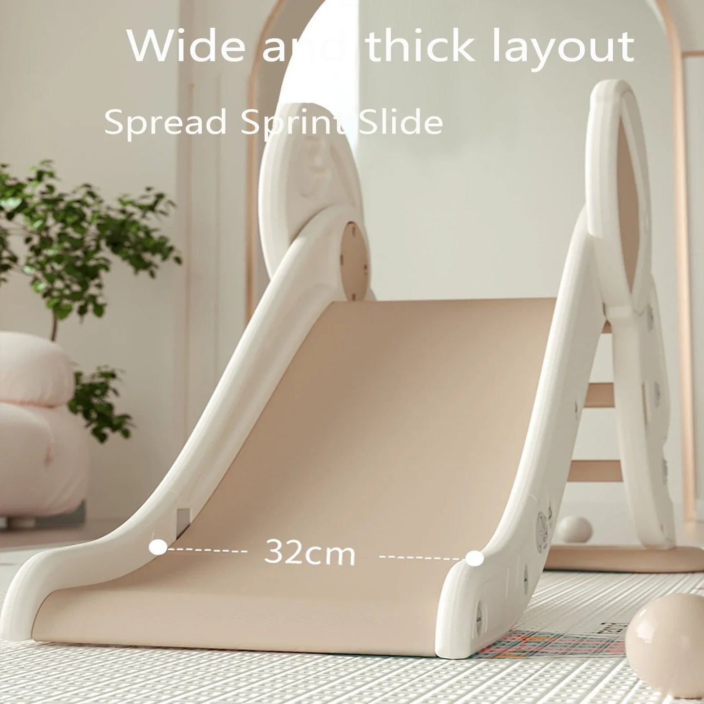 Durable Baby Slide for Indoor and Outdoor Fun - The Bargains BasementDurable Baby Slide for Indoor and Outdoor Fun